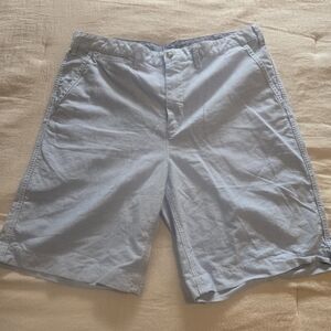 Ralph Lauren Men's Sky Blue Flat Front Shorts